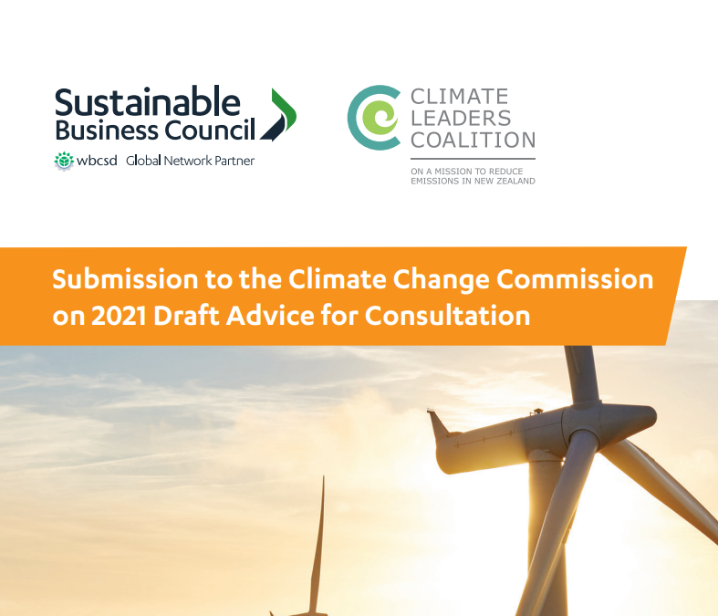 SBC and CLC submission to Climate Change Commission on 2021 draft advice for consultation