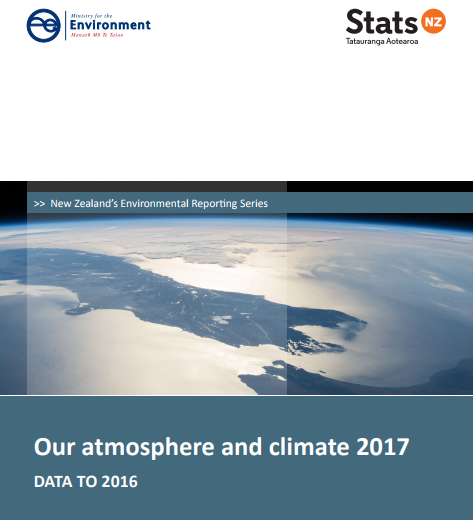 Our atmosphere and climate 2017 report