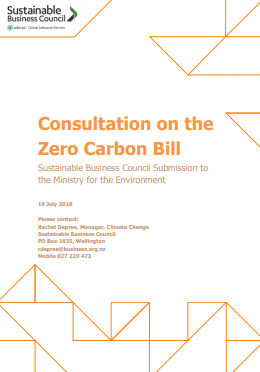 SBC Submission on the Zero Carbon Bill