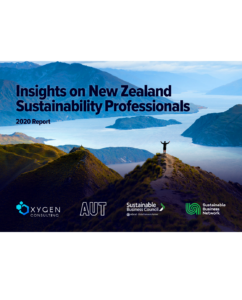 Insights on NZ Sustainability Professionals