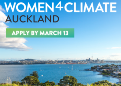 Women supporting women in climate: Q&A between mentor and mentee
