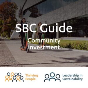 SBC Guide: Community investment