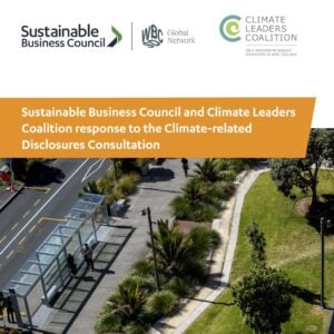 SBC and CLC consultation response to MBIE on Climate Related Disclosures