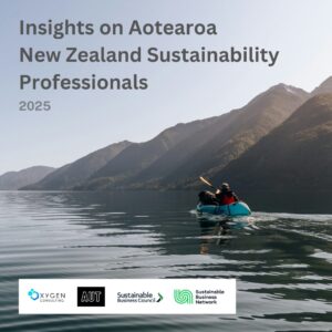 2025 Insights on New Zealand Sustainability Professionals survey launches