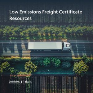 Low Emissions Freight Certificate (LEFC) Resources
